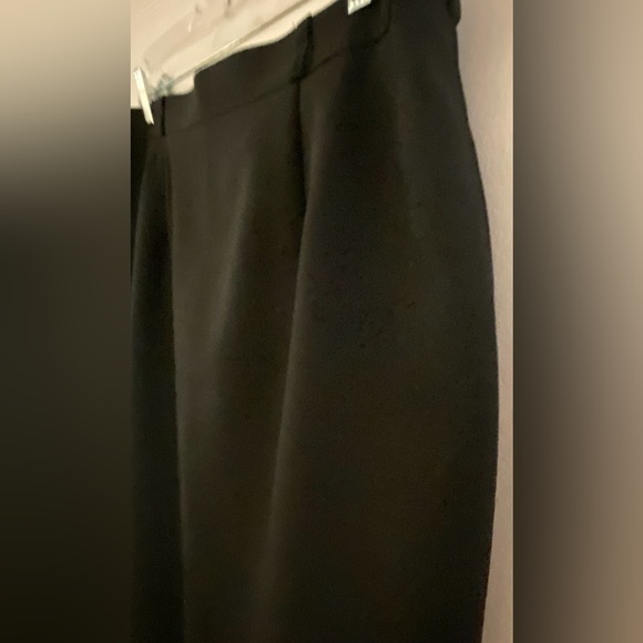 Fabiani Black Midi Long Cropped Workwear Skirt Women's Size 12 Large - Picture 5 of 10